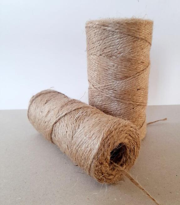 Sznurek do wiązania pomidorów jutowy 1000x2 TEX , 200m.