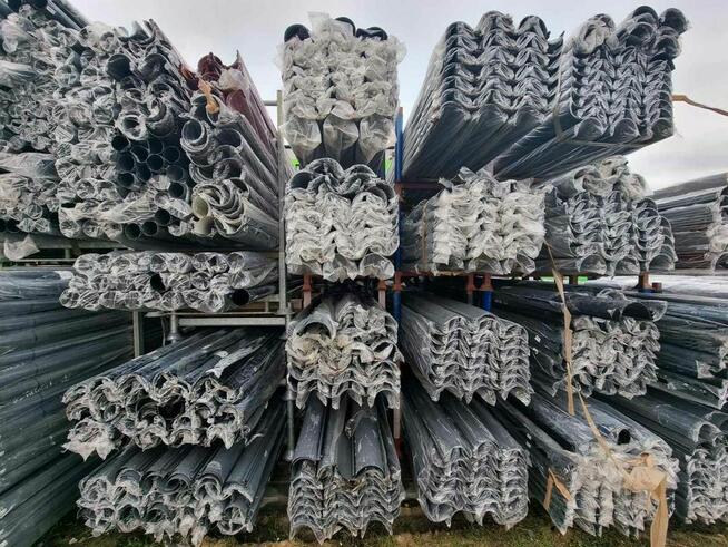 Rynny, rury metalowe - wyprzedaż -akcesoria (mix kolorów)