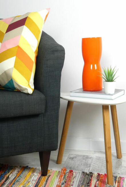 Lampa biurkowa MUSKO szkło błyszczące różne kolory pop-art