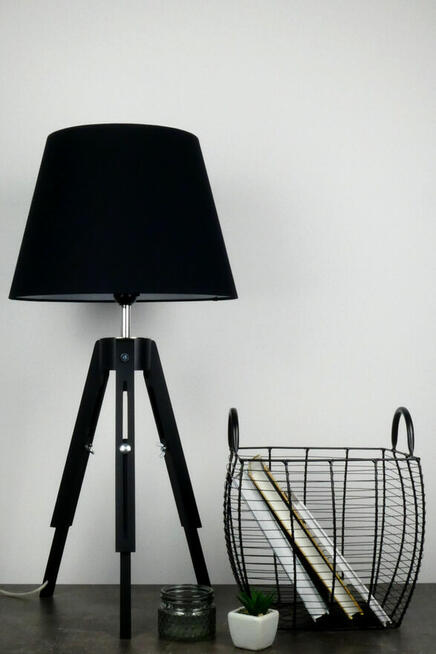 Lampa biurkowa JUNGATORP skandynawski drewno regulowany