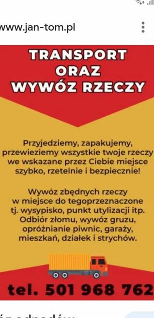 Wywóz Zbednych Rzeczy!!
