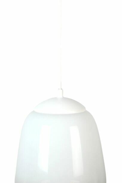 Szklana lampa wisząca owal ABBA