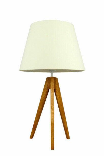 Lampa biurkowa BUNGENAS skandynawski drewno buk