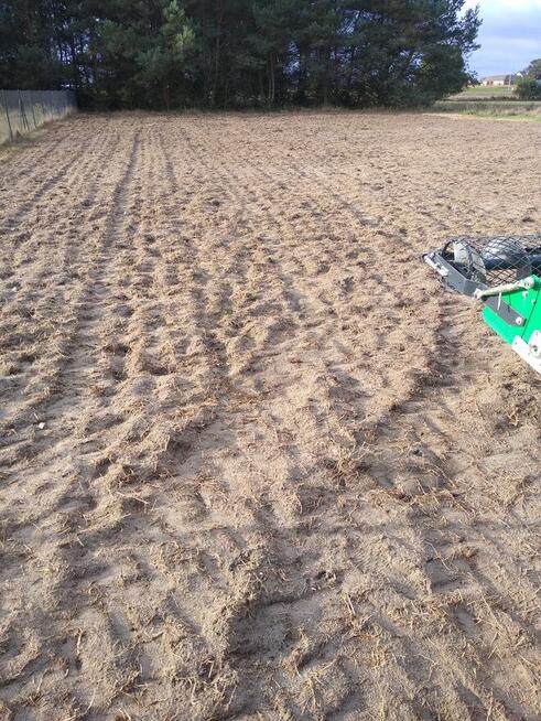 Usługi glebogryzarką separacyjną zakładanie trawników Łódź