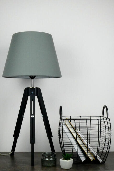 Lampa biurkowa JUNGATORP skandynawski drewno regulowany