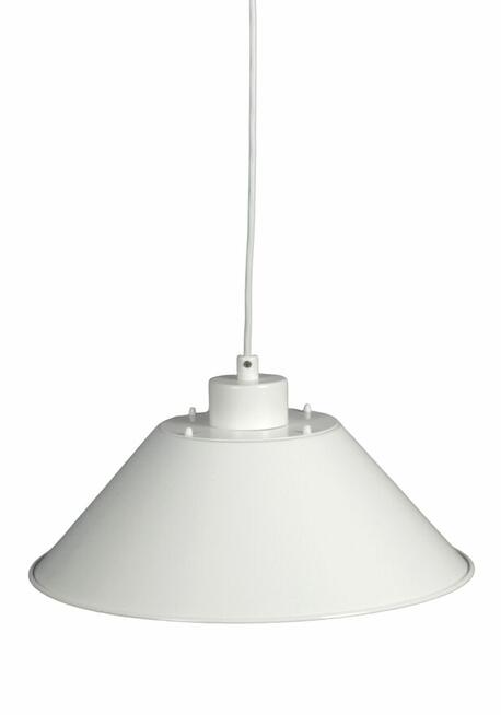 Lampa wisząca RESTA biała retro