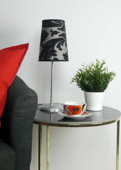 Lampa biurkowa NORBERG klasyczny flok aksamit różne kolory