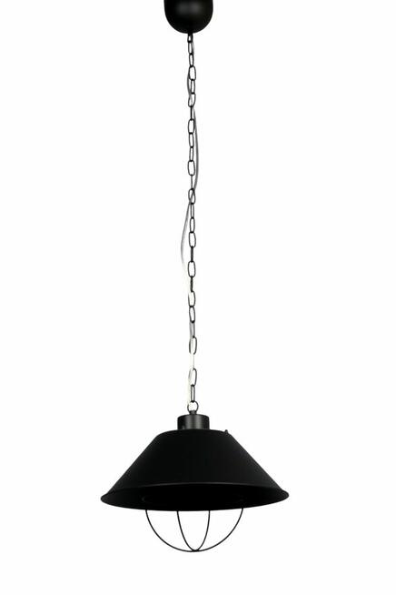Lampa wisząca RESTAD BLACK retro + łańcuch