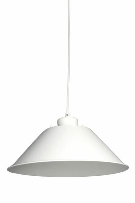 Lampa wisząca RESTA biała retro