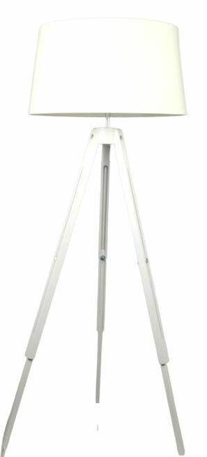 Lampa podłogowa JUNGATORP skandynawski drewno regulowany