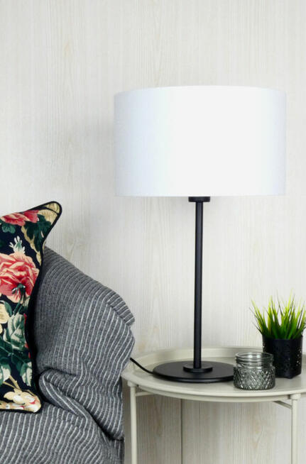 Lampa biurkowa VALA walec nowoczesny