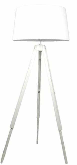 Lampa podłogowa JUNGATORP skandynawski drewno regulowany