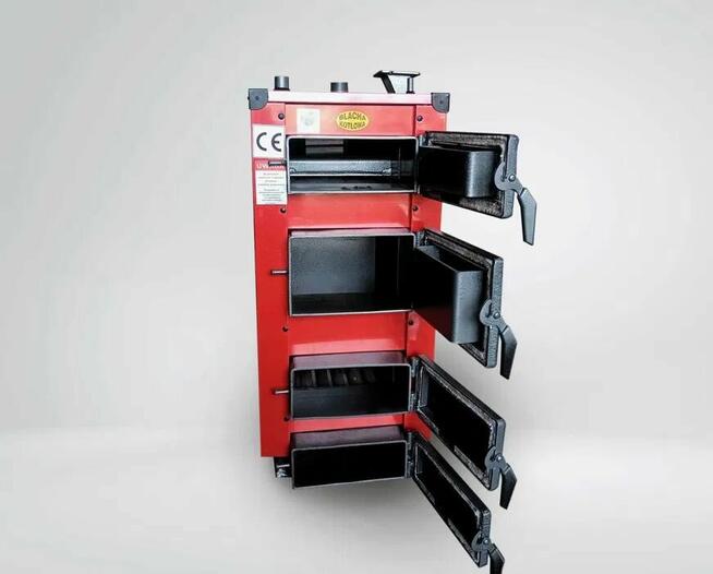 Ekologiczny kocioł piec na drewno węgiel chrust 27kW