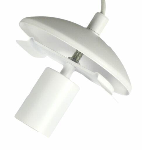 Szklana lampa wisząca owal ABBA