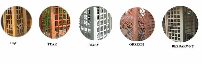 Altana ogrodowa KRATKA FALA nowa