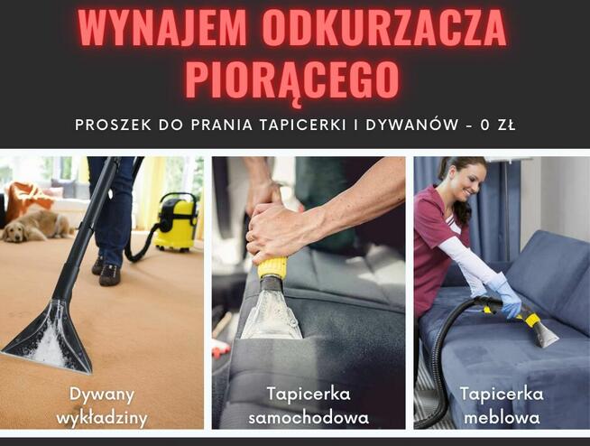 WYNAJEM PAROWNICY KRAKÓW - WYPOŻYCZENIE MYJKI PAROWE