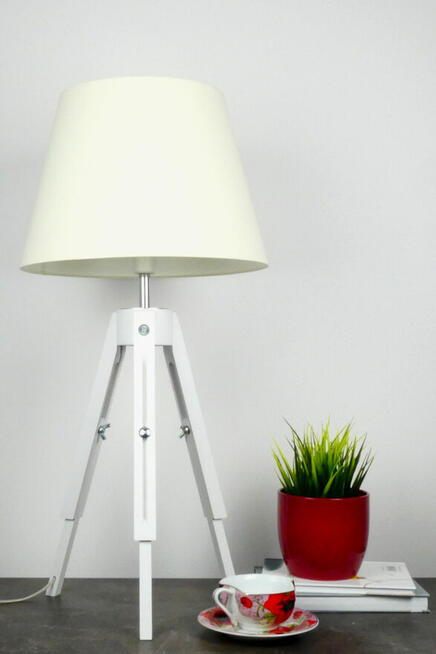 Lampa biurkowa JUNGATORP skandynawski drewno regulowany