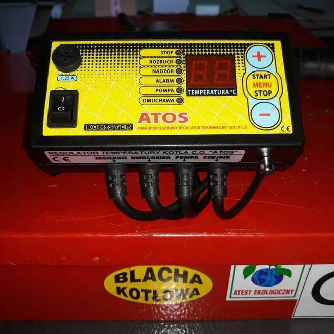 Ekologiczny kocioł piec na drewno węgiel chrust 12kW