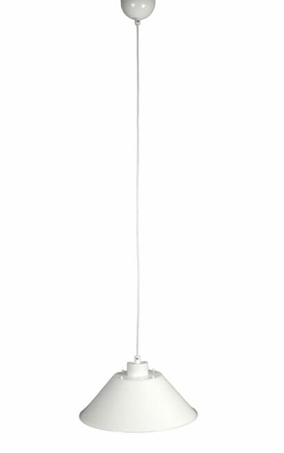 Lampa wisząca RESTA biała retro