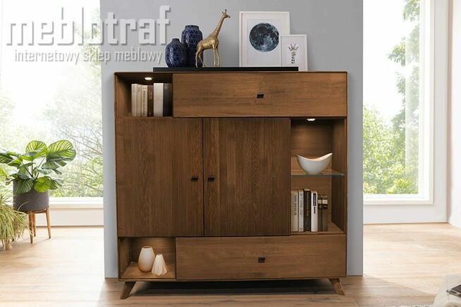 *Komoda dębowa 175x85x45zmontowana promocja.Raty%