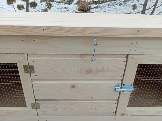 Duża klatka 80x60 x3 wys 55 Wyjmowana 1 przegroda