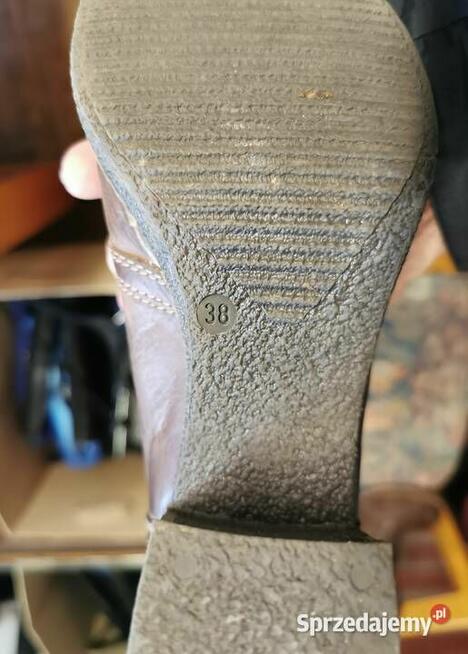 Oryginalne Buty damskie Skóra naturalna Rozm.38
