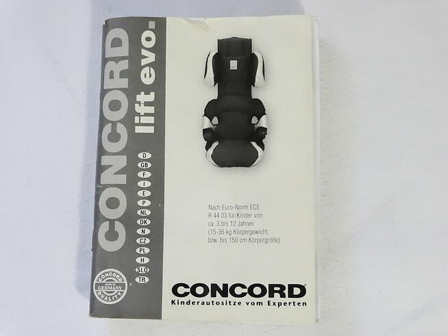 Fotelik dziecięcy samochodowy Concord X-Line 15-36 Kg