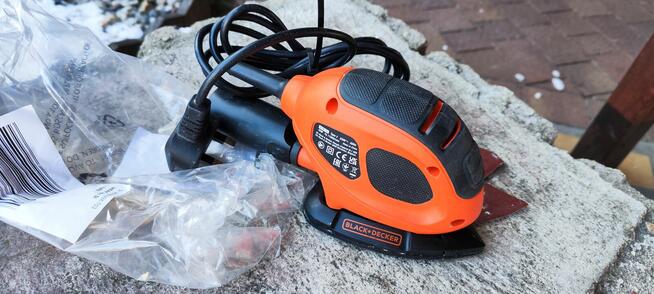 Szlifierka oscylacyjna Black Decker Mause 55 wat