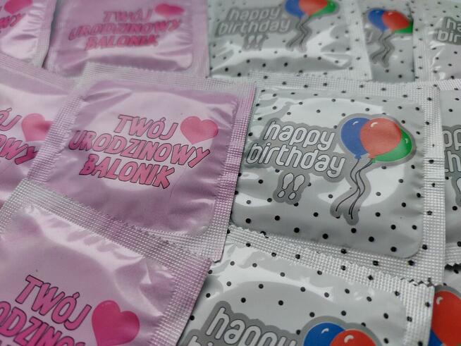 Pomysł na prezent - Prezerwatywy urodzinowe