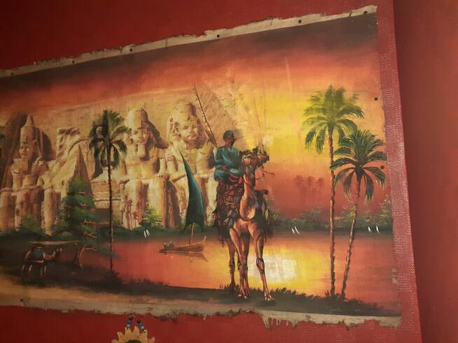 Papirus oryginalny egipski Kair na zamówienie 2 x 1,5 m