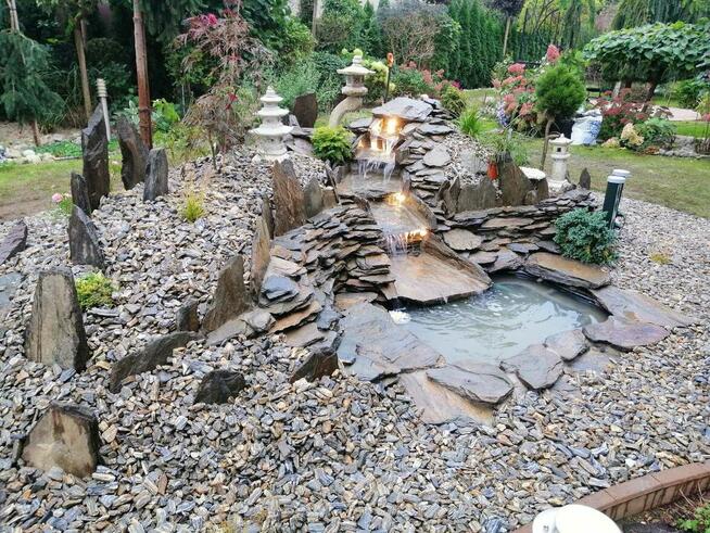 Usługi ogrodnicze Trawniki- Oczka Wodne -zakładanie ogrodów