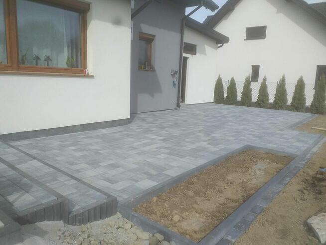 Kostka brukowa, usługi koparką, solidnie, konkurencyjne