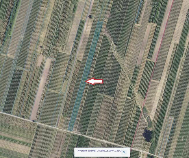 Działki rolne o pow. 0,27 ha + 0,73 ha w m. Głazów