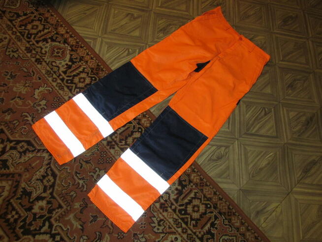 Spodnie robocze odblaskowe