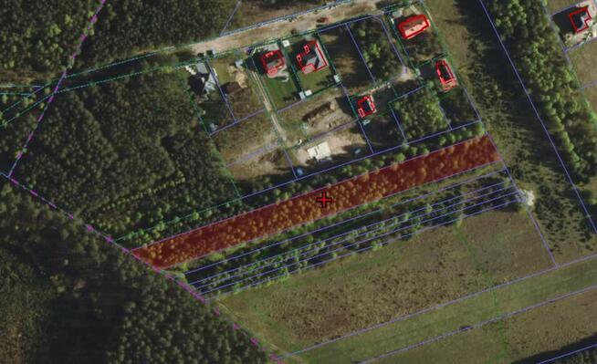 Działka inwestycyjna w rej. ul. Wiśniowej, 55 zł/m2