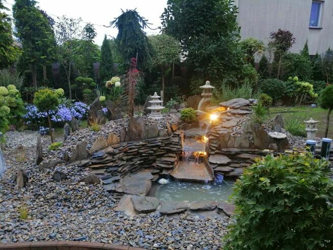 Usługi ogrodnicze Trawniki- Oczka Wodne -zakładanie ogrodów