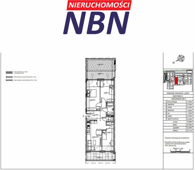 NOWE>Bocianek>78,98 m2>4 POKOJE+TARAS+OGRÓD+BALKON