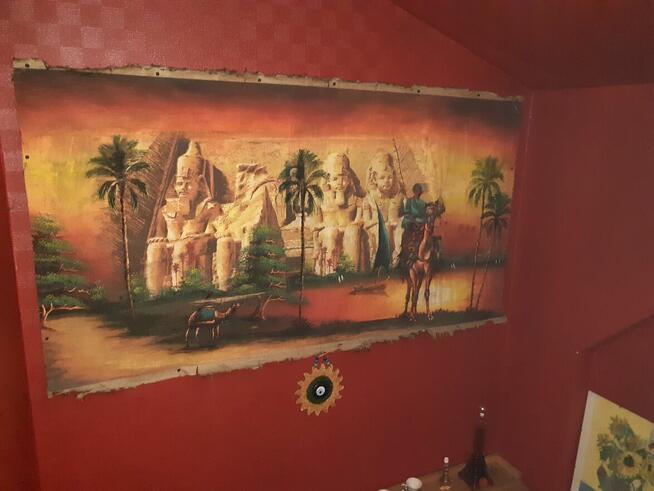 Papirus oryginalny egipski Kair na zamówienie 2 x 1,5 m