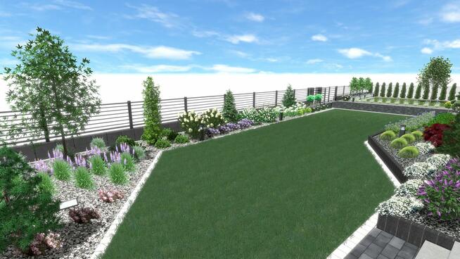 Projekty Ogrodów- Wizualizacje