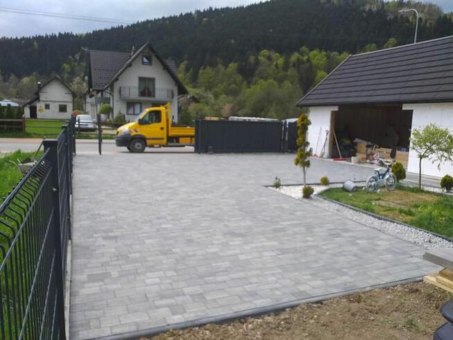 Kostka brukowa, usługi koparką, solidnie