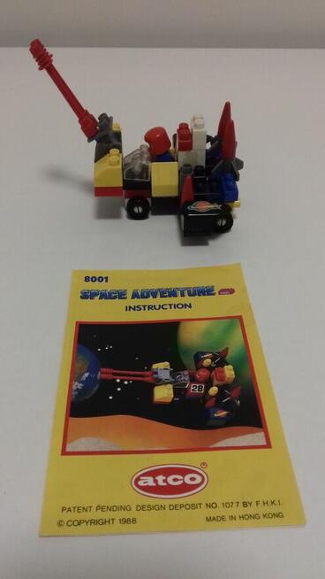 Klocki Atco Space Adventure–8001, do sprzedania