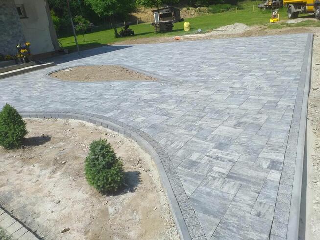 Kostka brukowa, usługi koparką, solidnie