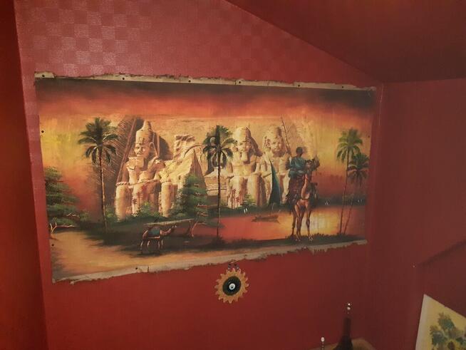 Papirus oryginalny egipski Kair na zamówienie 2 x 1,5 m