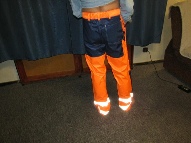 Spodnie robocze odblaskowe