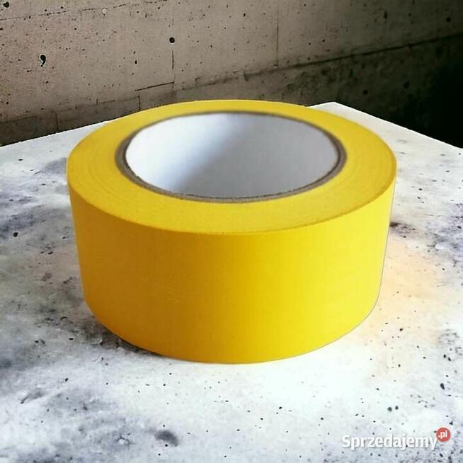 Taśma ostrzegawcza żółto czarna