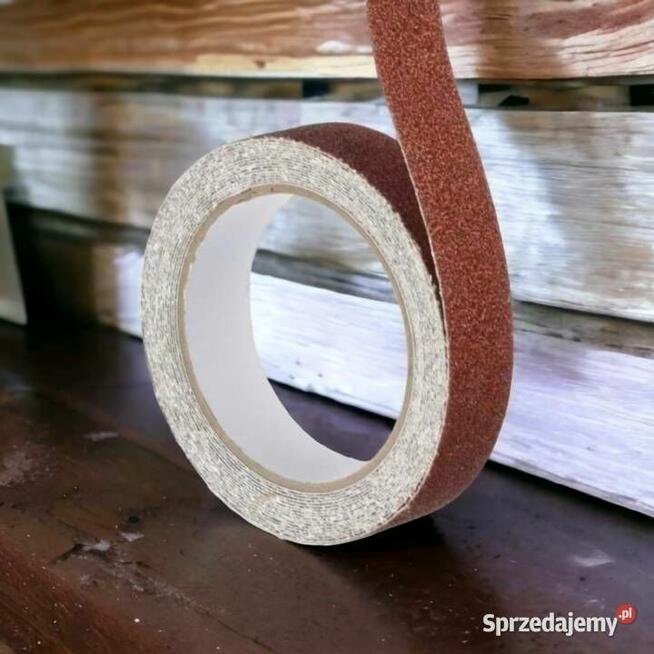 Taśma antypoślizgowa brązowa 25mm/18m