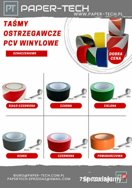 Taśma ostrzegawcza do znakowania