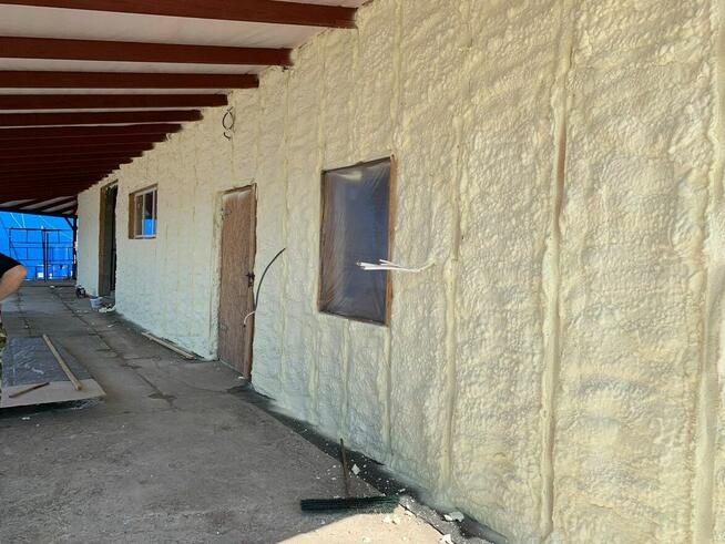 Ocieplenia natryskowe Pianką, izolacje poddasza, Piana PUR