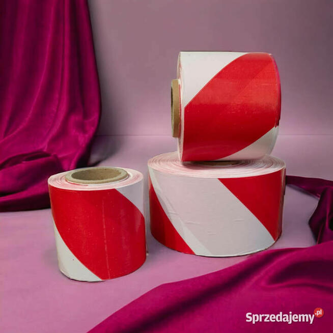 Taśma ostrzegawcza foliowa wygrodzeniowa