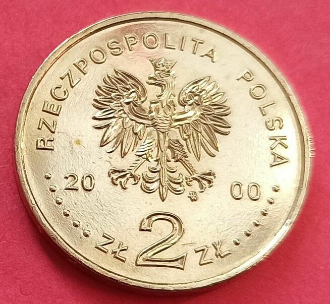 2 zł 2000 20-Lecie NSZZ Solidarność
